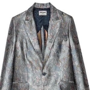 Zadig&Voltaire British Flowers Jacquard Jacket